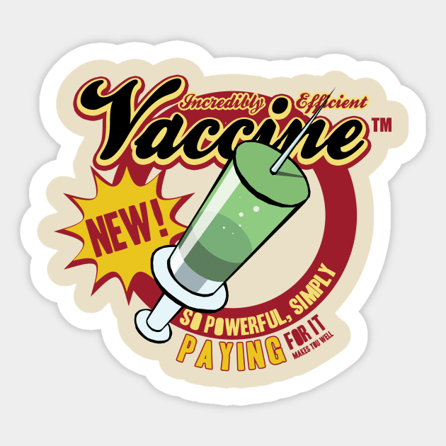 Vaccine Sticker by OsFrontis